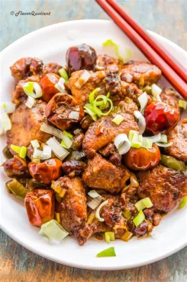  Kung Pao Kyckling: En Explosion av Kryddiga Smaker och Spröda Texturer!